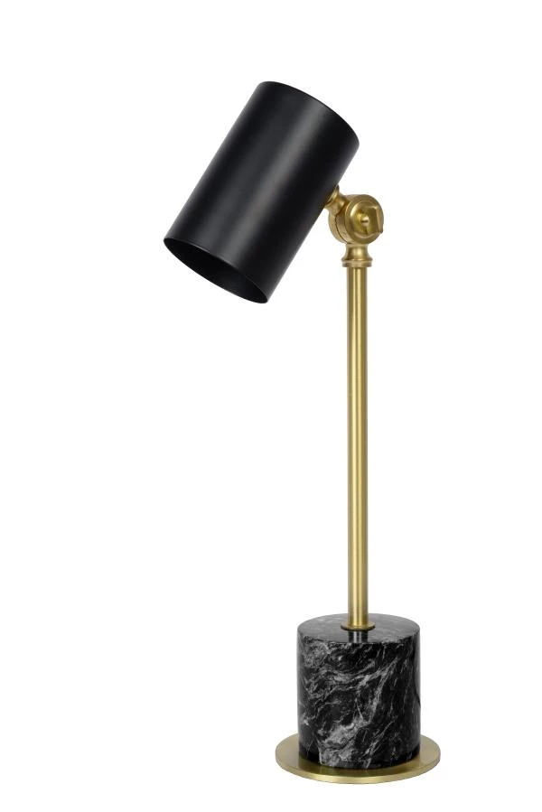 Lucide BRANDON - Bureaulamp - 1xE14 - Zwart - uit